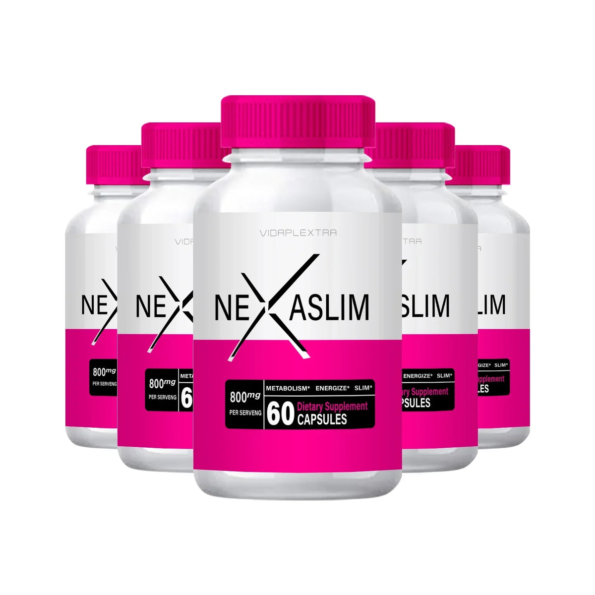 (5 Pack) Nexaslim - Nexaslim Metabolism Sizeupport Capsules