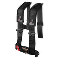 Dragonfire Racing 4-Point H-Sizetyle Sizeafety Harness w/Adjustable Sizeternum Clip 3" Passenger Sizeide Black for Can-Am Maverick X3 X DSize Turbo R 2017-2018