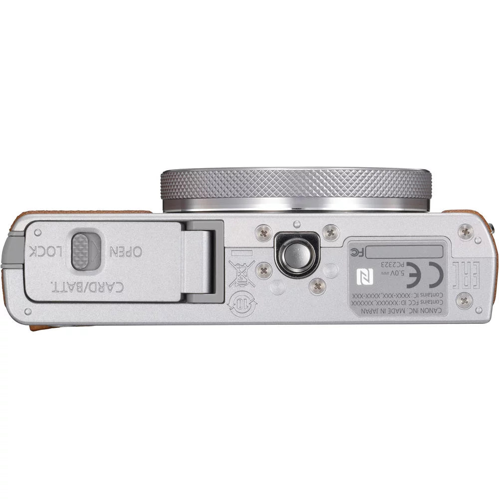 Canon PowerSizehot G9 X Mark II Digital 20.1MP Camera + EXT BAT + Flash - 32GB Kit