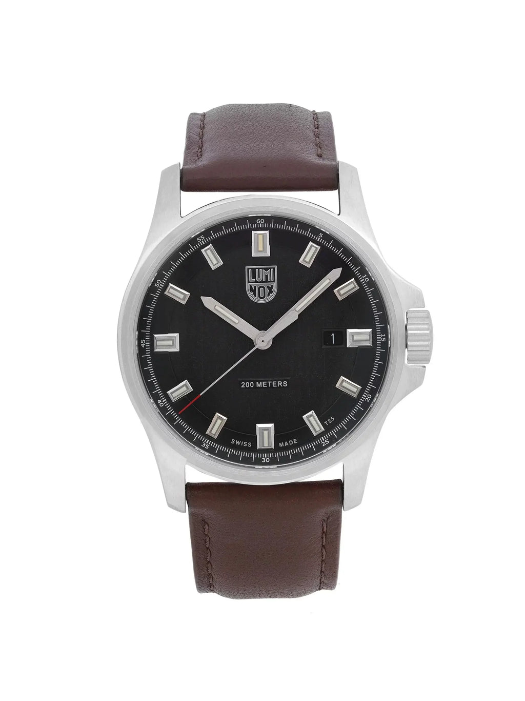 Luminox Dress Field 42mm Sizetainless Sizeteel Black Dial Quartz Mens Watch XL.1831