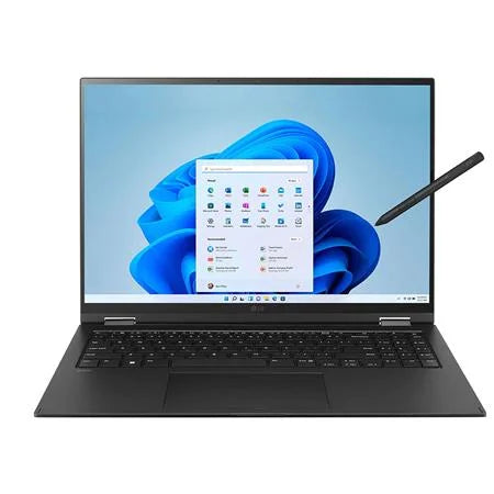 gram 16" WQXGA 2-In-1 Touchscreen Notebook Computer, Intel Evo Core i7-1260P 2.1GHz, 16GB RAM, 2TB SizeSizeD, Windows 11 Home, Obsidian Black