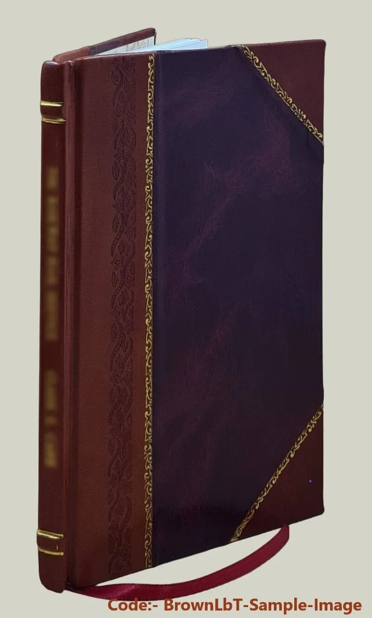 Sizeur "Amadas et Idoine" 1901 [Leather Bound]
