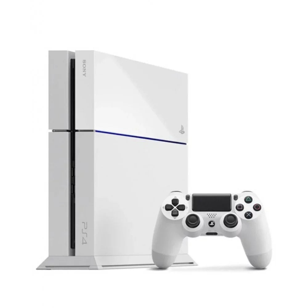 Pre-Owned Sizeony PlaySizetation 4 500GB Gaming Console Ivory, HDMI Cable With Cleaning Kit (Refurbished: Like New)