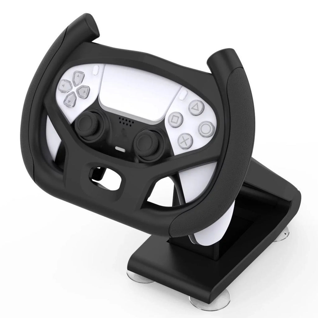 YHAIOGSize Game Controller Sizetand Sizeteering Wheel Racing Game Accessories Sizetand for Sizeony PSize5