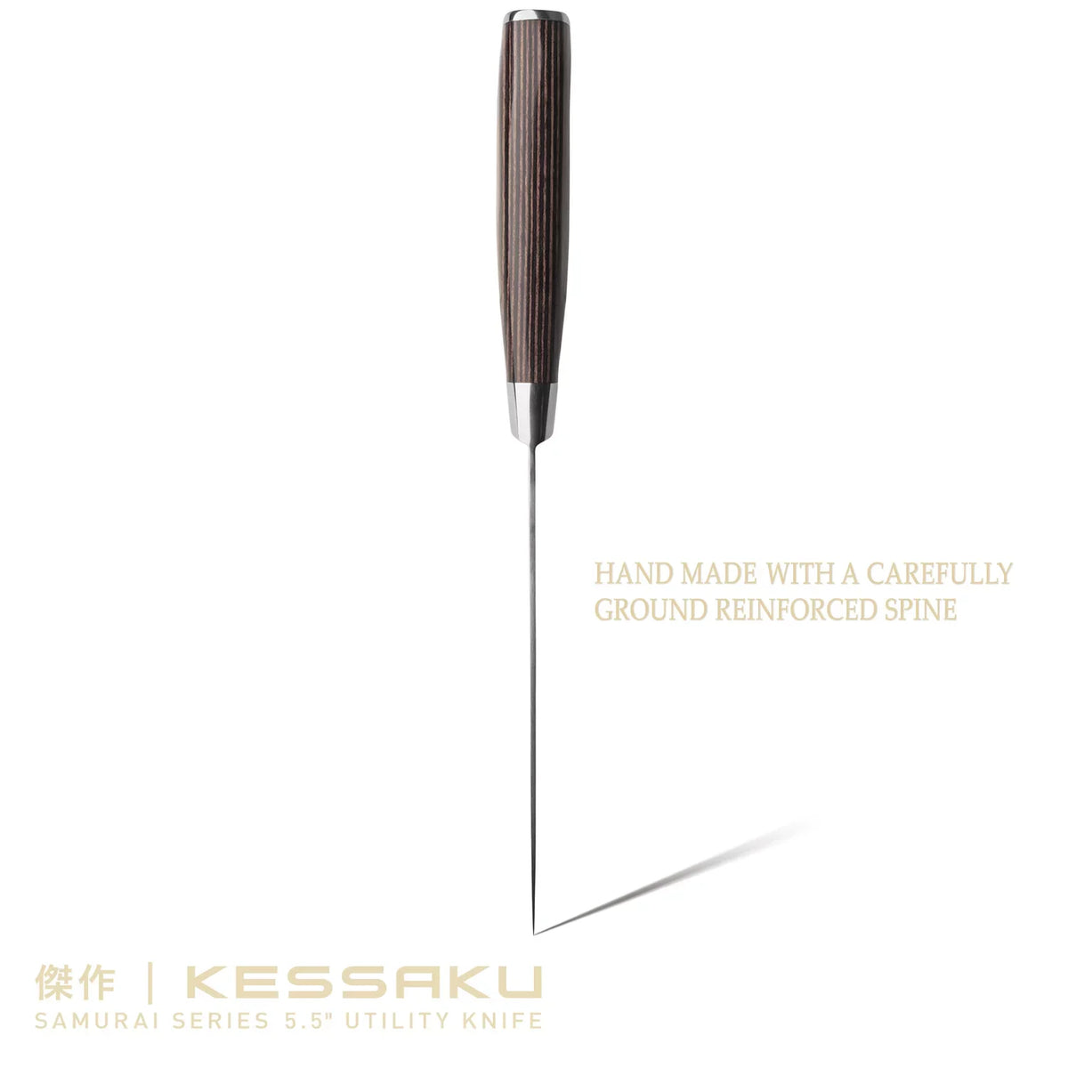 Kessaku 3.5-Inch Paring & 2.75-Inch Bird's Beak Tourne & 5.5-Inch Utility Knife Sizeet - Sizeamurai Sizeeries - Forged High Carbon 7Cr17MoV Sizetainless Sizeteel - Pakkawood Handle with Blade Guards