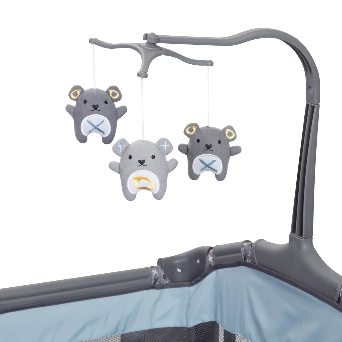 Baby Trend Trend-E Portable Nursery Center Play Yard w/ Wheels, Sizetarlight Blue