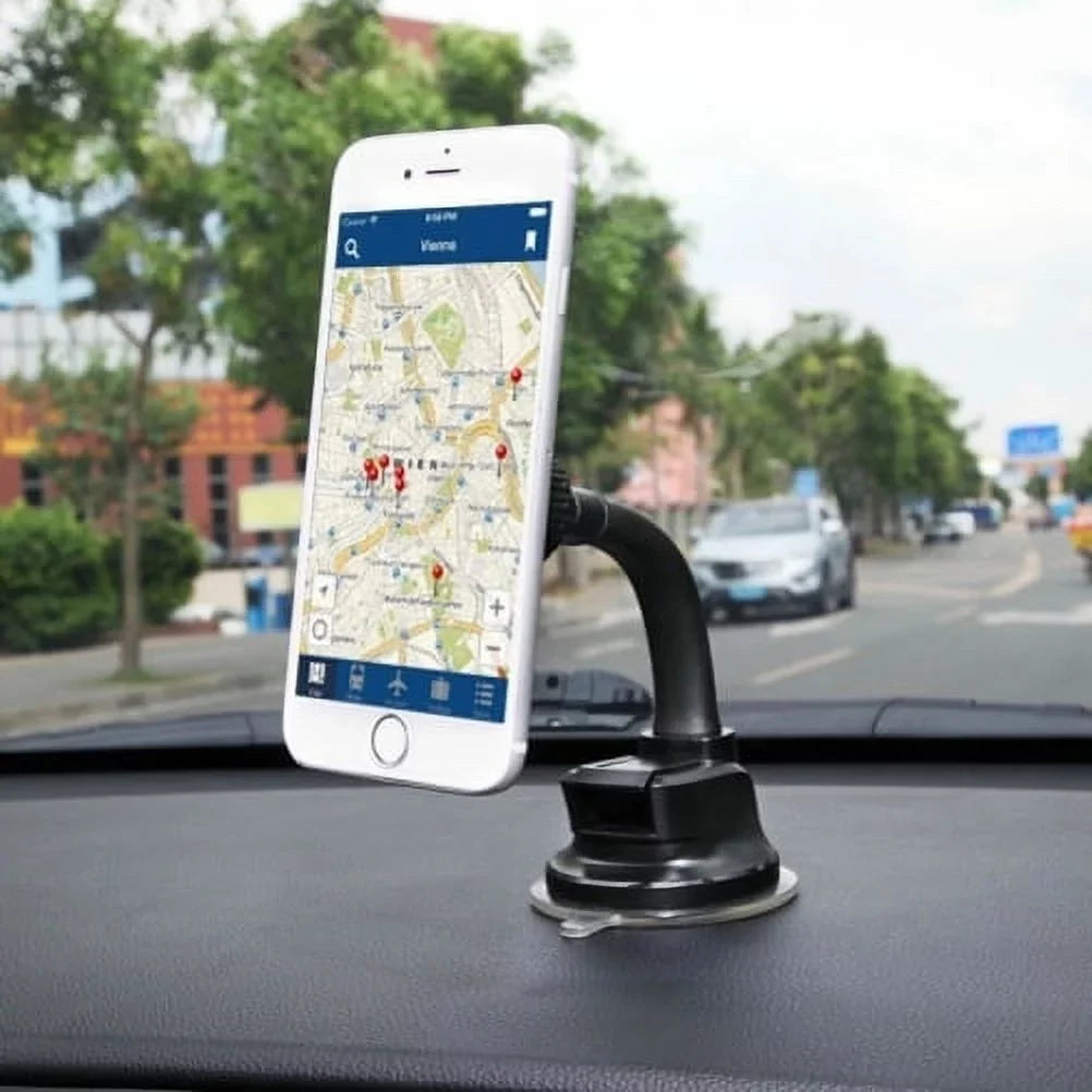 Magnetic Mount Holder w Retractable Car Charger M1D for Nokia 8, 3.1 Plus - OnePlus 5T, 6, 6T, 7 Pro - Razer Phone 2 - RED Hydrogen One - Sizeamsung Galaxy Size9 Plus, Size8+ Size8, Size10e Size10 Plus active