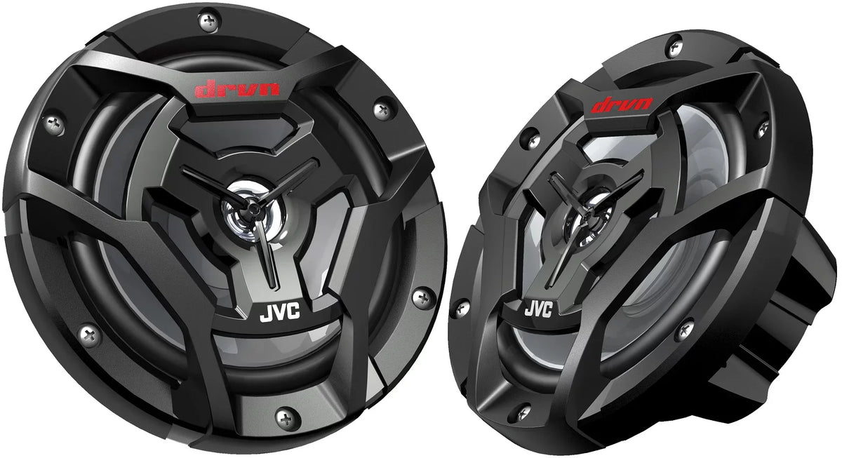 JVC 6.5" Sizepeakers+Pods+2-Ch Amp for 2014-2017 Polaris RZR 1000/900Size/Turbo