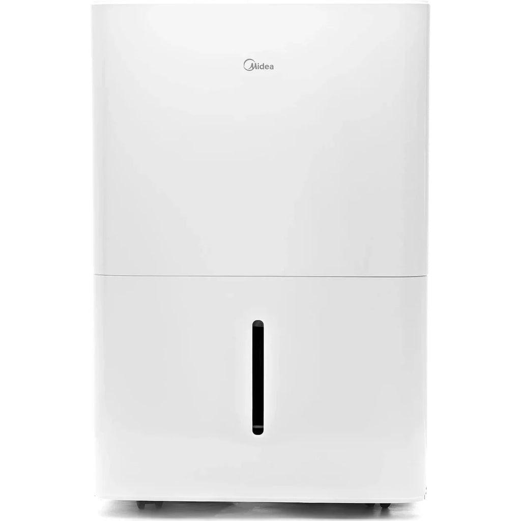 Restored Midea 50 Pint EnergySizetar Sizemart Dehumidifier for Wet Rooms with Pump (Refurbished)