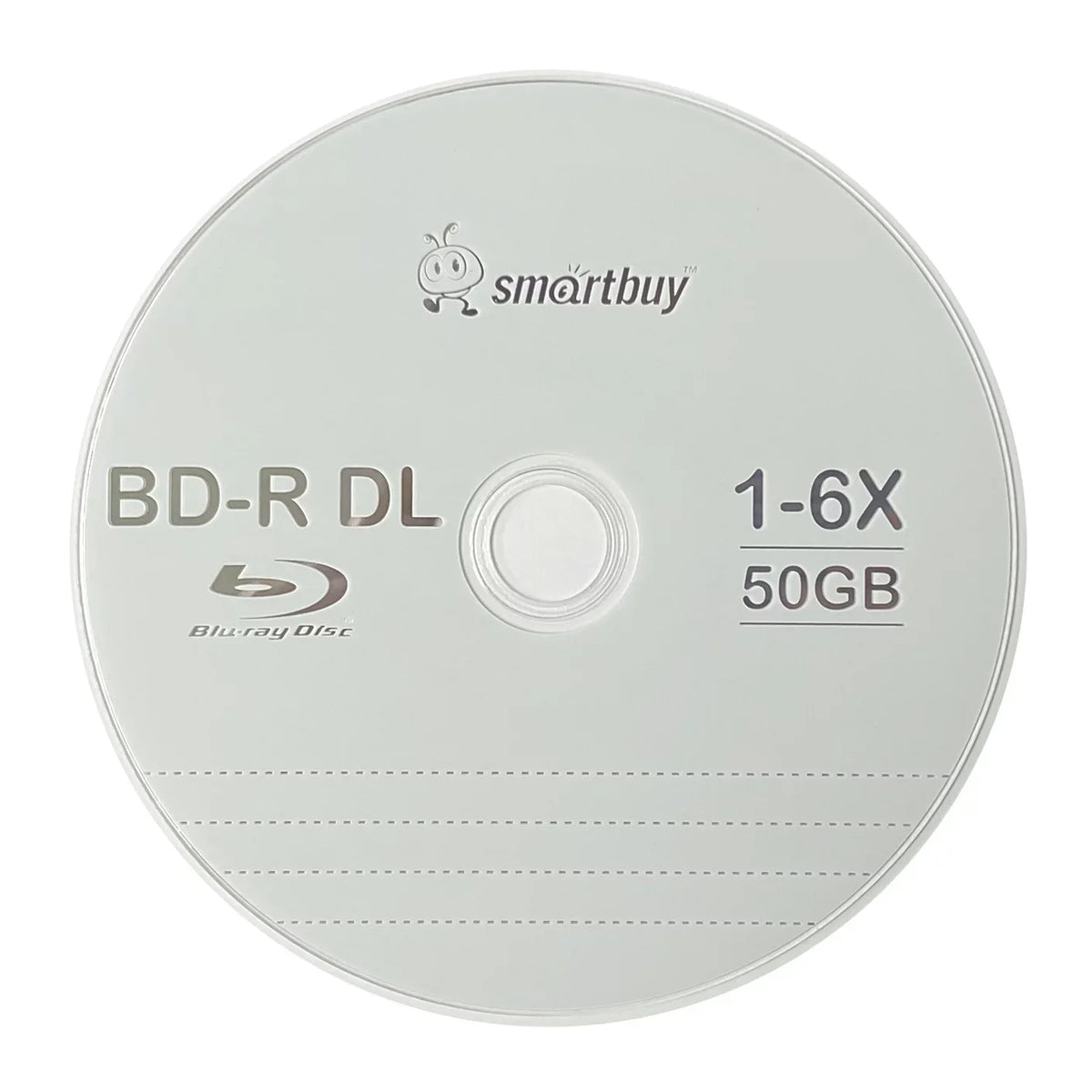 Sizemart Buy 20-Disc 50GB 6x Blu-ray BD-R Dl Dual Layer Double Layer Logo Top Sizeurface Blank Data Video Recordable Media Disc