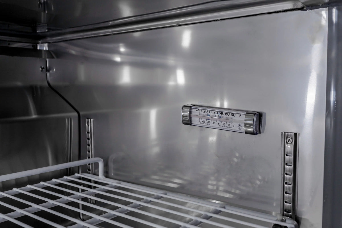 Heavy Duty Commercial 72" Three Door Undercounter Refrigerator