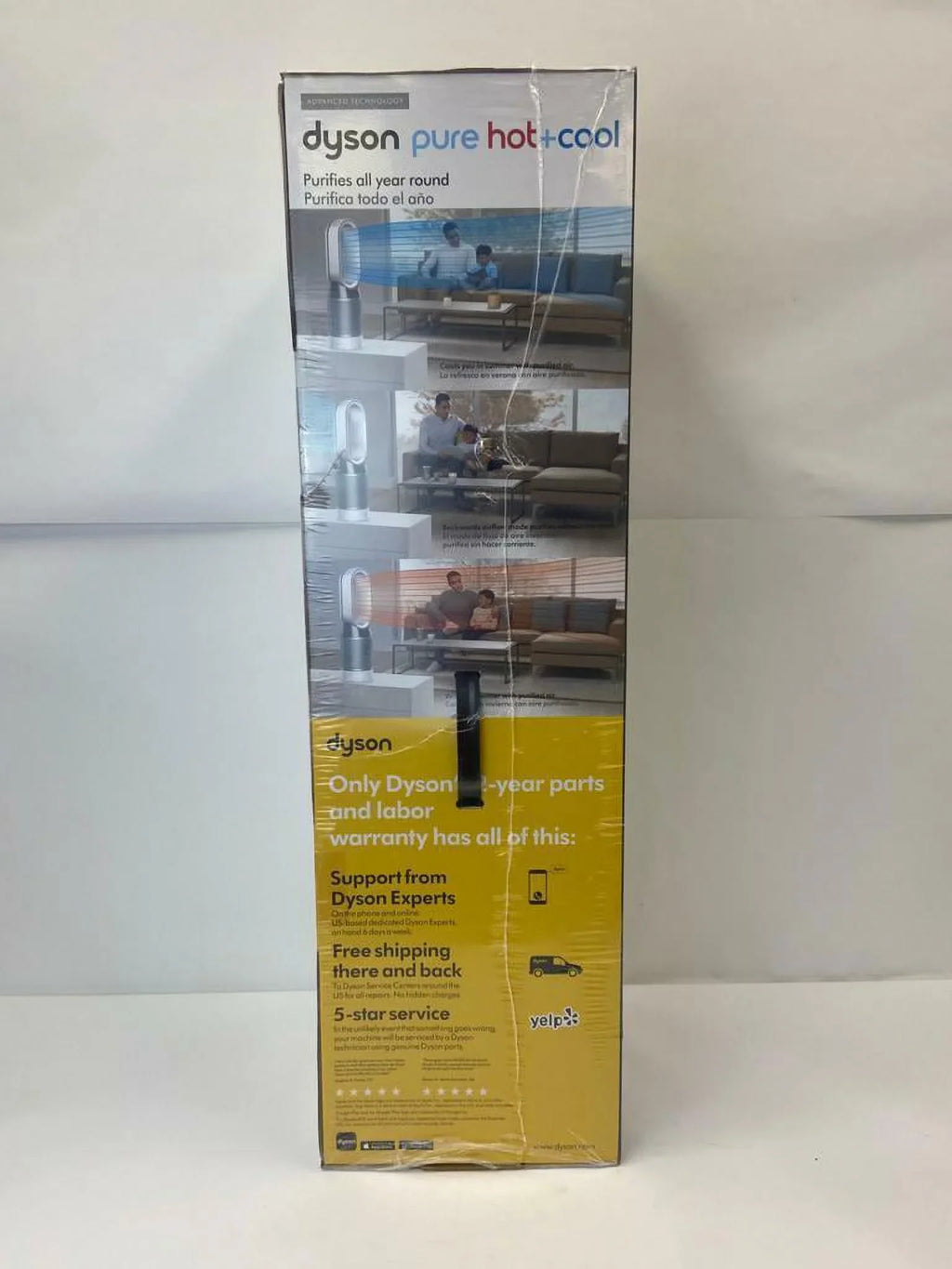 Dyson Pure Hot+Cool HP04 Purifying Heater + Fan | Ivory | New