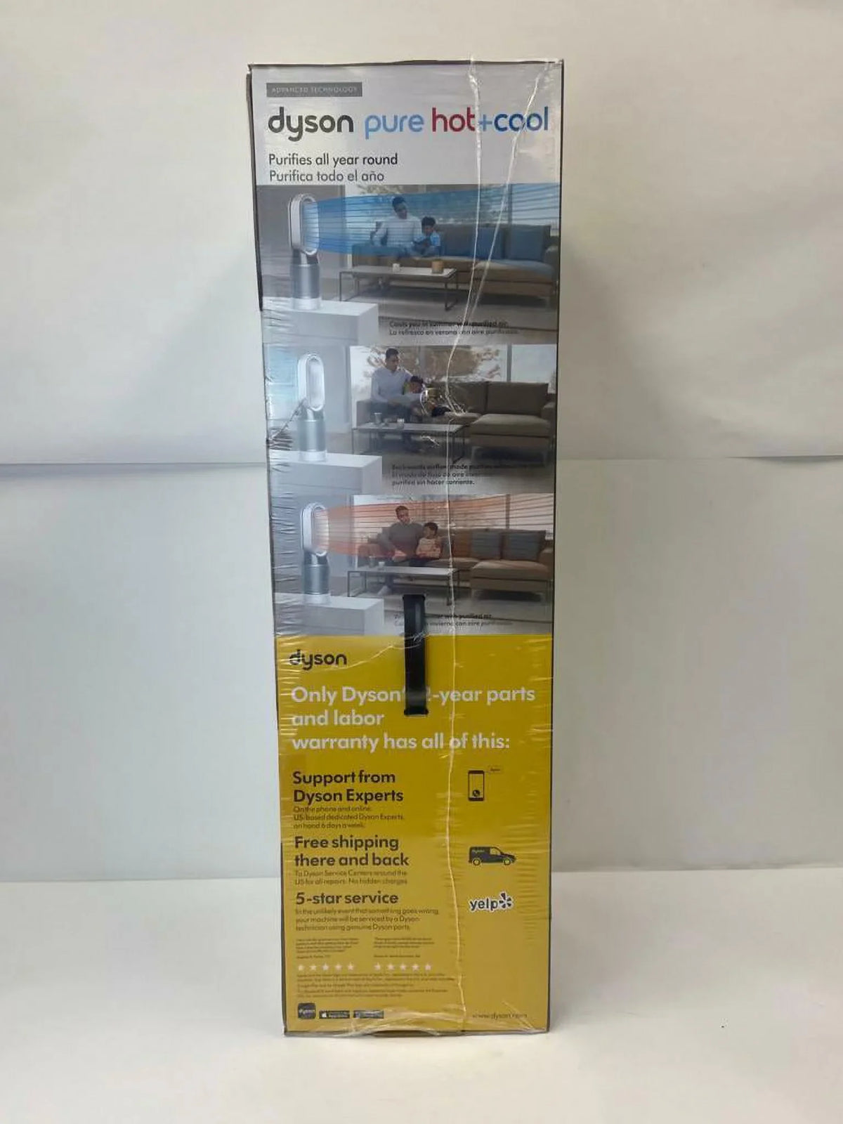 Dyson Pure Hot+Cool HP04 Purifying Heater + Fan | Ivory | New