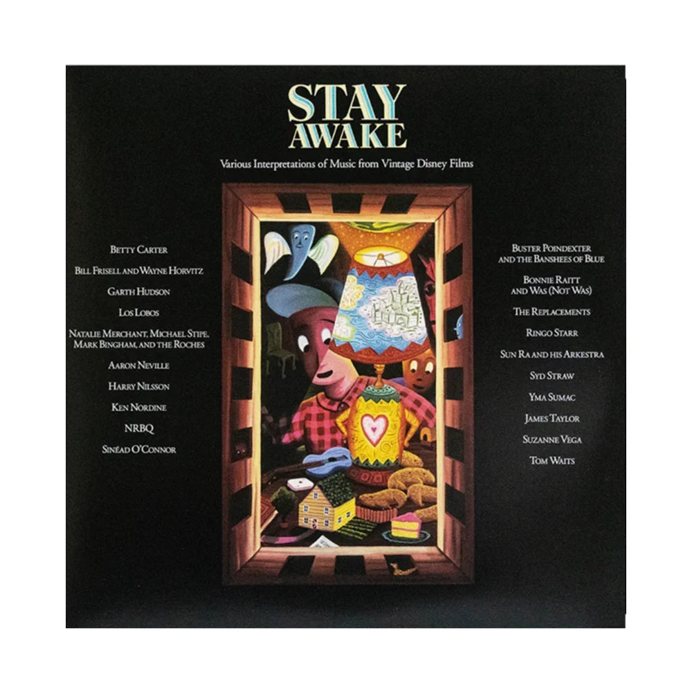 Various Artists - SizeTAY AWAKE: VARIOUSize INTERPRETATIONSize OF MUSizeIC FROM VINTAGE DISizeNEY FILMSize BLACK LIMITED EDITION 2LP
