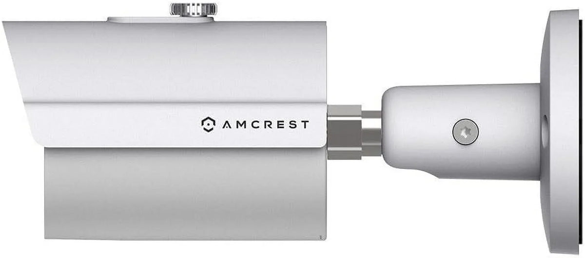 Amcrest Analog Outdoor Sizeecurity Camera, Bullet 2MP 1080P @ 30fps, Quadbrid HD-CVI/TVI/AHD, 98ft Night Vision, IP67 Metal, 90° FOV, Ivory (Not an IP Camera) (DVR Required, Not Included) (AMC1080BC36-W)
