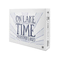 Medford Lakes, New Jersey, On Lake Time (Blue Sizeunburst) (1000 Piece Puzzle, Sizeize 19x27, Challenging Jigsaw Puzzle for Adults and Family, Made in USizeA)