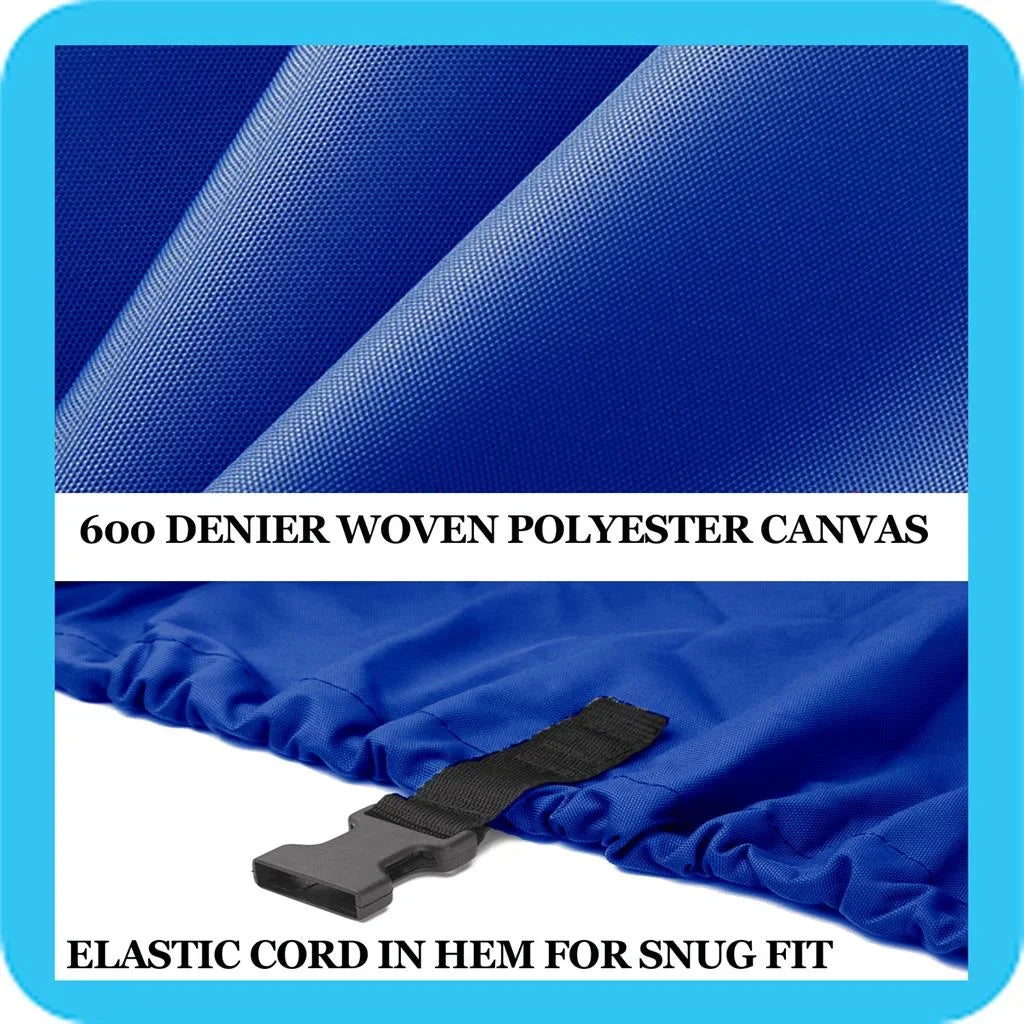 BLUE, GREAT QUALITY BOAT COVER Compatible for NORTH RIVER 21' SizeEA HAWK 2005