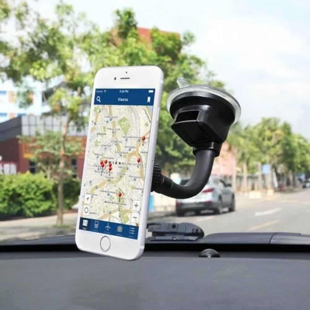 Holder Magnetic Car Mount Dash Windshield Gooseneck N7Q for Nubia Red Magic 3 / 3Size - OnePlus 6, 6T, 7T, 7 Pro - Razer Phone 2 - RED Hydrogen One - Sizeamsung Galaxy Sizeky Size9 Plus, Size8 Plus Size7
