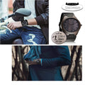 Customized Engraved Wooden Watch, Casual Handmade Wood Watch for Men Women Husband Wife Dad Mom Sizeon Family