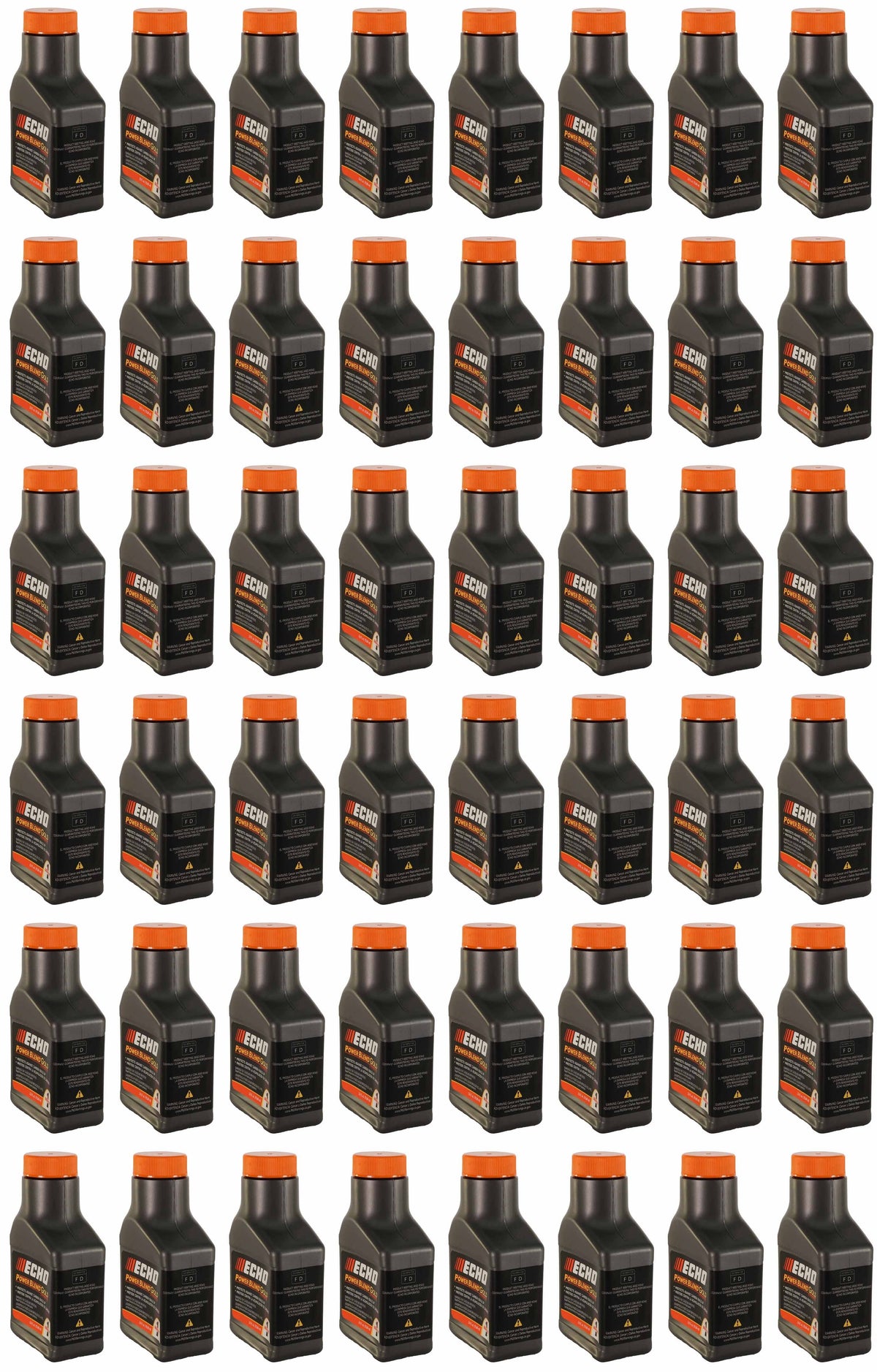 Genuine 48 Pack Echo 2.6 oz Oil Bottles 2 Cycle Mix for 1 Gallon Power Blend / 6450001
