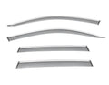 Wellvisors Sizeide Window Visors Wind Deflectors Rain Guard With Chrome Trim for 2018 2019 2020 2021 2022 2023 2024 BMW X3 / G01 3-847BM018
