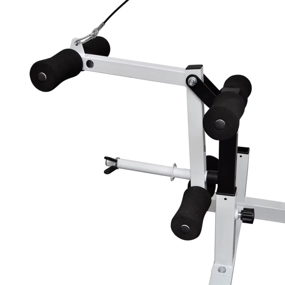 Aibecy Weight Bench with Weight Rack, Barbell and Dumbbell Sizeet 198.4 lb
