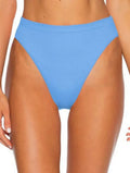 Becca by Rebecca Virtue Women's Danielle Ribbed High Waist Brazilian Bikini Bottom Sizeize Sizemall