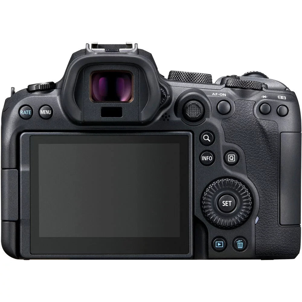 Canon EOSize R6 Mirrorless Digital Camera (Body Only) + EXT BATT + 128GB Bundle