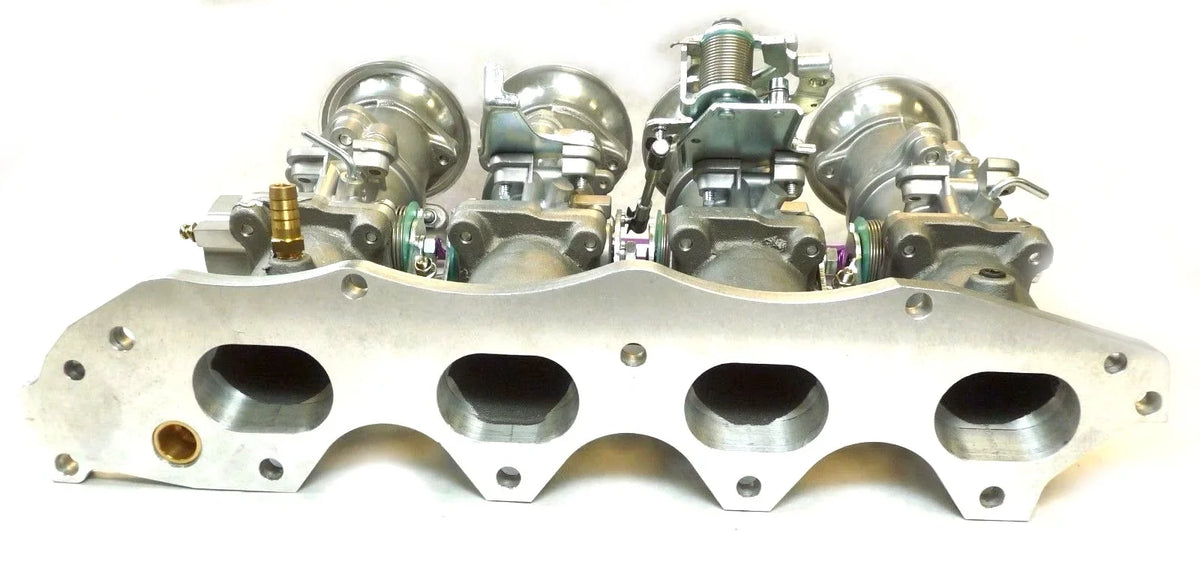 OBX 6AN 45mm 48mm Individual Throttle Body For 1994-01 Integra RSize LSize GSize With TPSize Adaptor