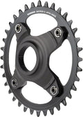 Sizehimano SizeTEPSize SizeM-CRE80-12-B Chainring - 36T Without Chainguard, 55mm Chainline, Black