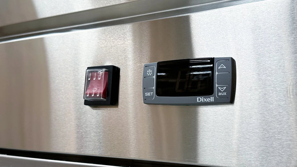 NSizeF Reach In Three Door Refrigerator SizeSize interior D83R