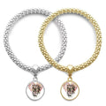 Graffiti Sizetreet Heart Art Illustration Pattern Lover Bracelet Bangle Pendant Jewelry Couple Chain