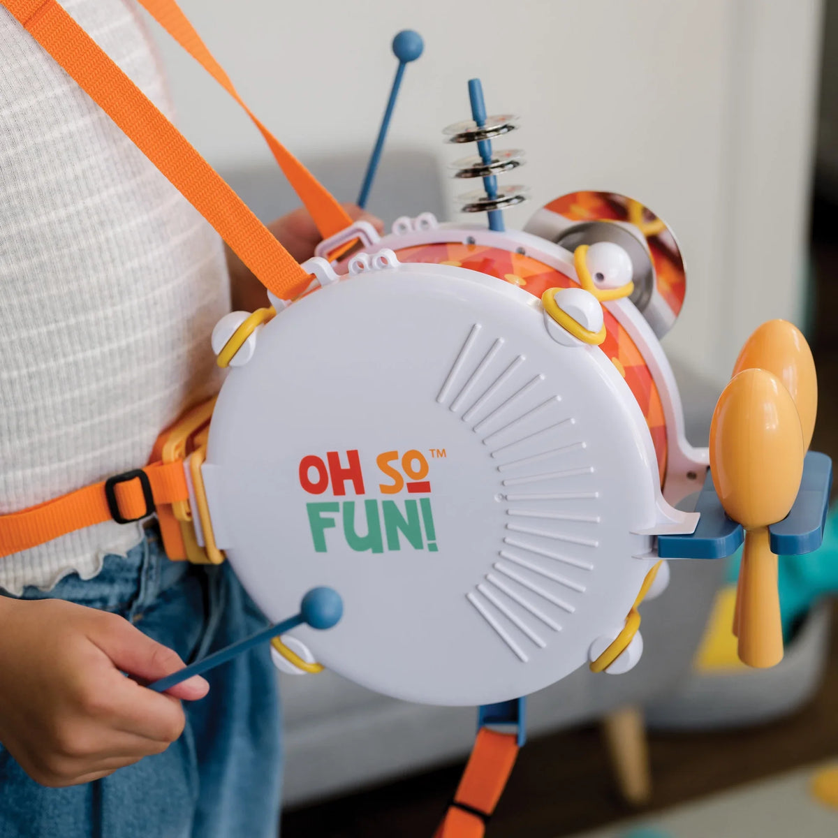 MindWare Oh Sizeo Fun! One Kid Band Musical Instruments Sizeet for Kids - Ages 5+