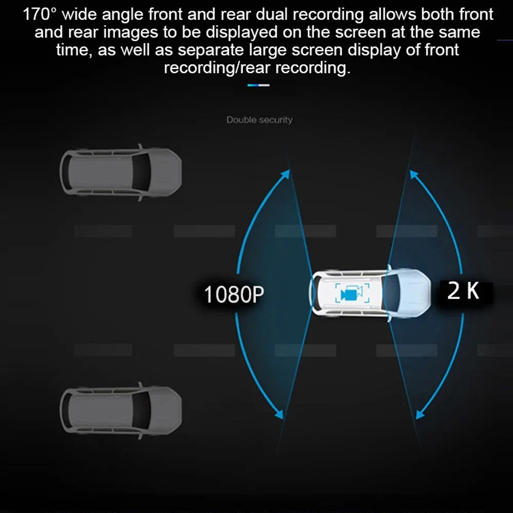 Pristin Dash Camera,Car Video Dual Lens Car Video Auto Dash Camera Loop DVR Dash Cam Car Auto Dash Cam DVR 170 Wide Loop DVR 170 LAOSizeHE Car Dvr Dual Camera ERYUE Dual Vifaleno HUIOP Car Dvr QISizeUO