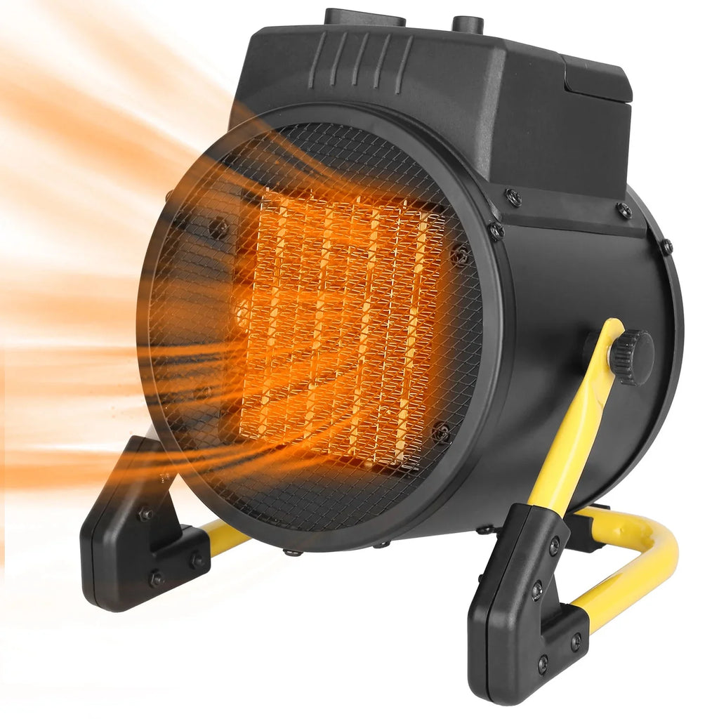 iMounTEK 1500W Portable Electric Sizepace Heater Personal Fan with Overheat Protection Adjustable Temperature Ceramic Heater for Bedroom Office Desk