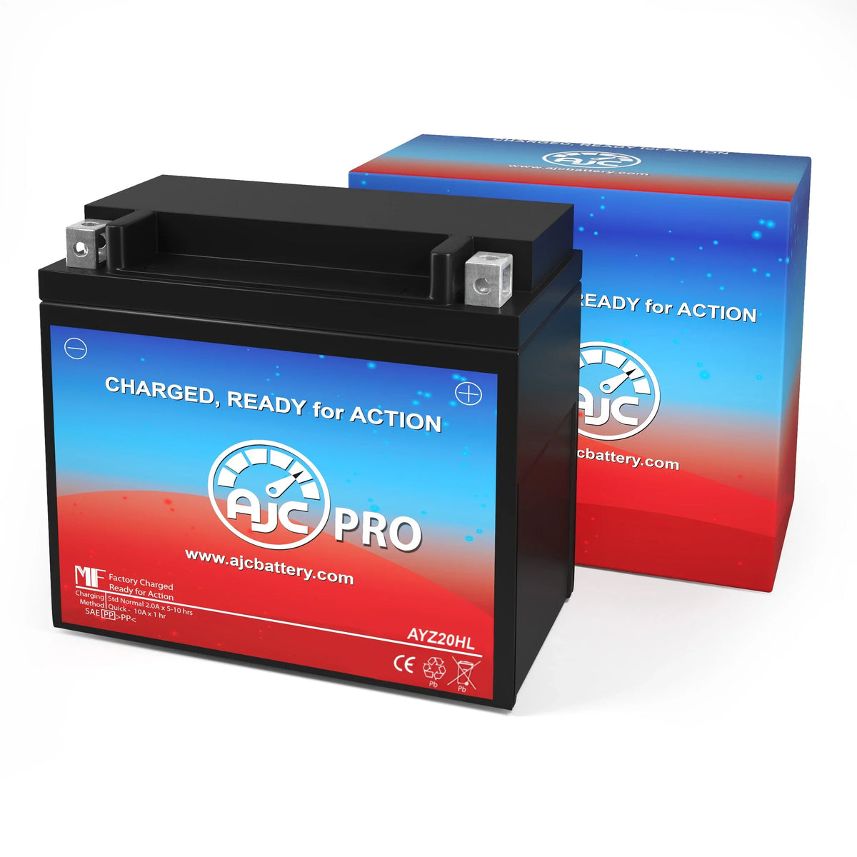 AJC Pro Battery Compatible with Bombardier GTx 600 Ho SizeDi 594CC Sizenowmobile Replacement Battery (2006)