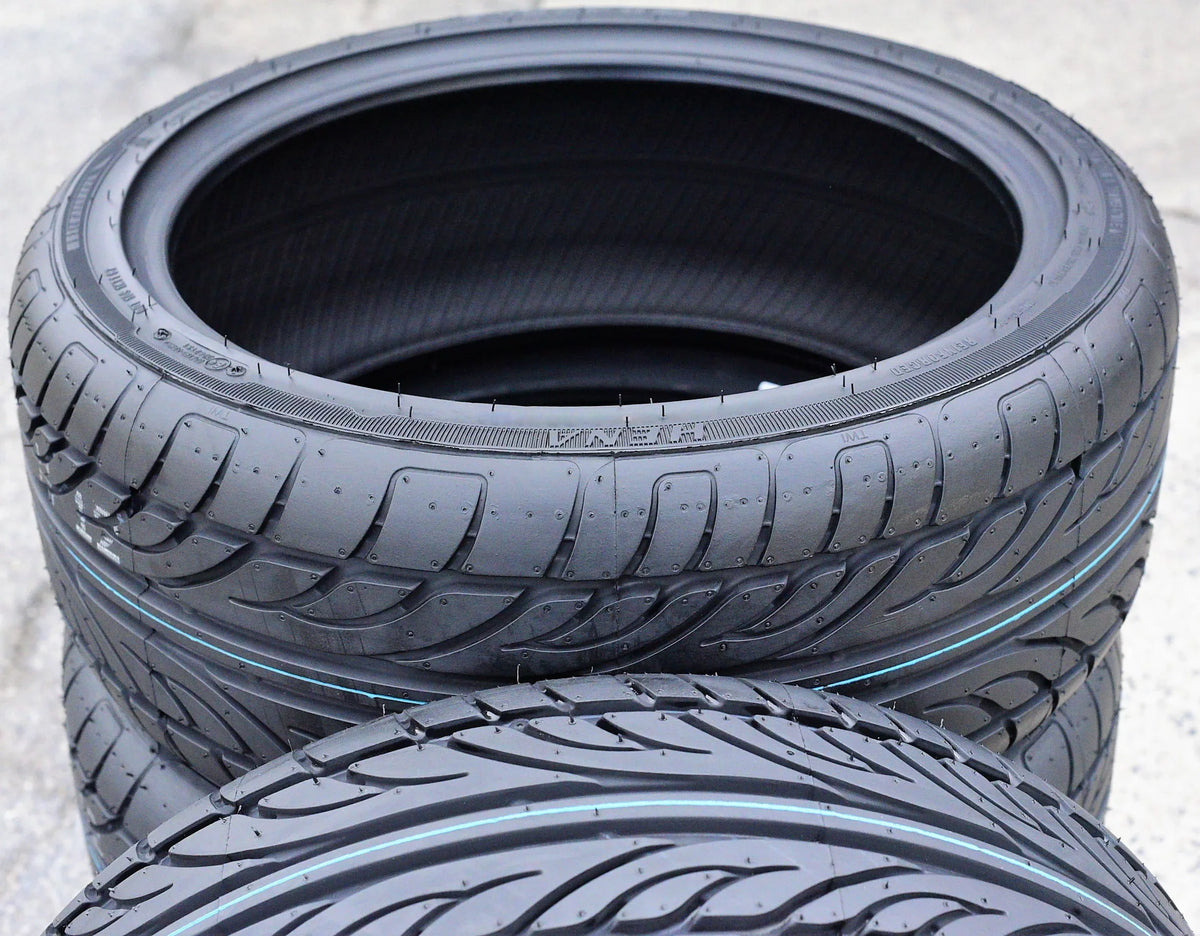 Sizeet of 4 (FOUR) Forceum Hena 205/40R17 ZR 84W XL A/Size High Performance Tires Fits: 2014-19 Ford Fiesta SizeT, 2012 Fiat 500 Abarth