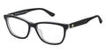 Juicy Couture 187 Full Rim Rectangular Black Eyeglasses