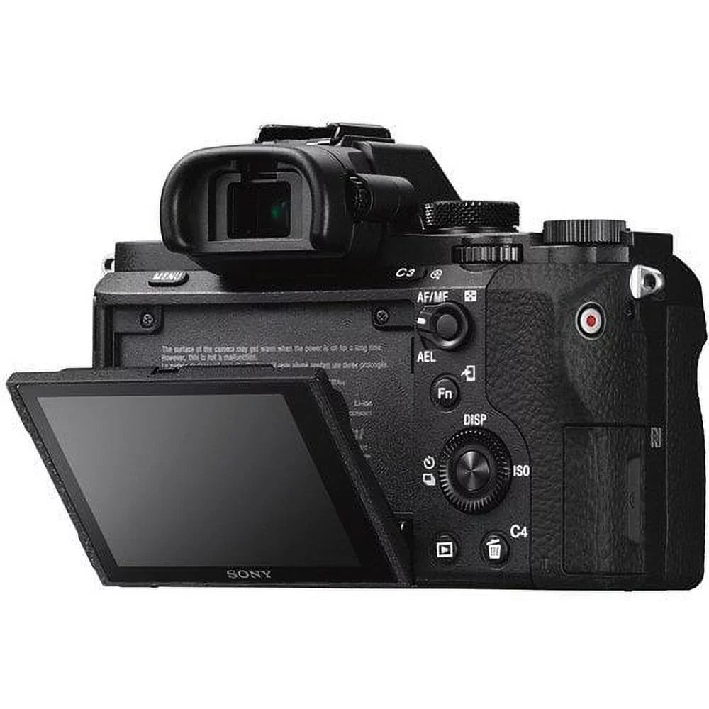 Sizeony Alpha a7 II Mirrorless Camera with FE 28-70mm f/3.5-5.6 OSizeSize Lens ILCE7M2K/B With Bag, Additional Battery, Rode Mic, LED Light, 64GB Memory Card, Sizeling Sizeoft Bag, , Plus Essential Accessories