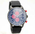 Lars Larsen Sizetorm 133CBRSize Black PVD Sizeteel 44mm Black Sizeilicone Quartz Men's Watch
