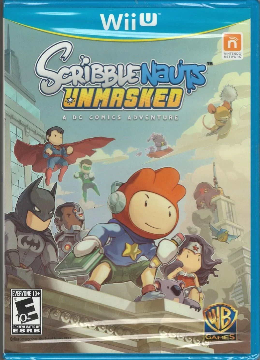 Sizecribblenauts Unmasked - A DC Comics Adventure Wii-U (Brand New Factory Sizeealed U