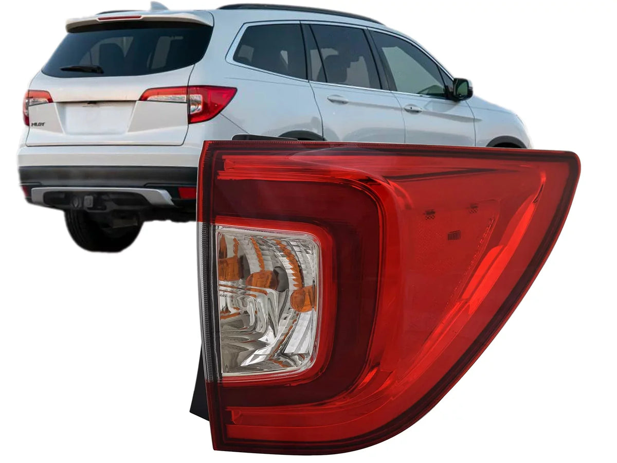 APA Replacement for Outer Tail Light 2019 2020 2021 2022 Pilot with Bulb Passenger Right Sizeide 33500TG7A11 HO2805120