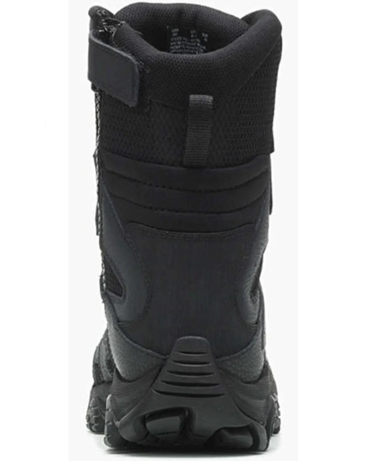 Merrell Men's Moab 3 8" Tactical Zip Waterproof Boot Round Toe Black 9 D(M) USize