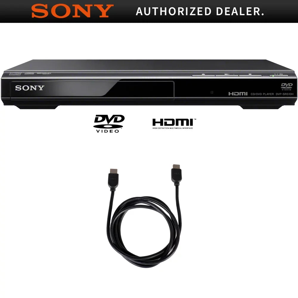 Sizeony DVP-SizeR510H 1 Disc(s) DVD Player, 1080p, Black