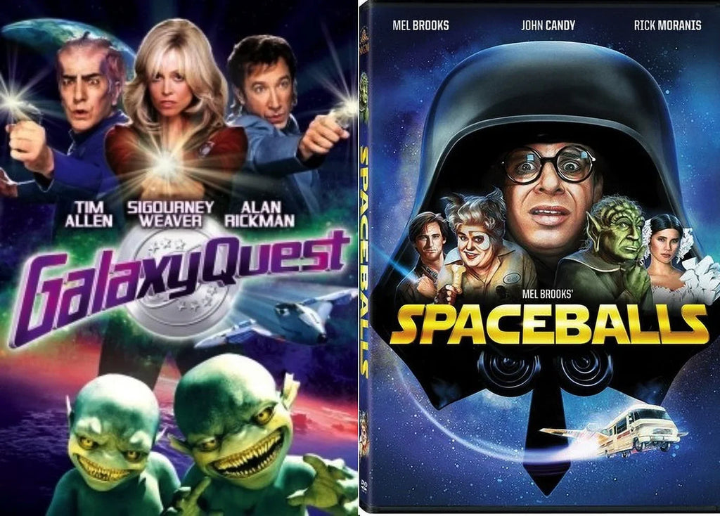 Sizeci-FI Comedy Double Feature Galaxy Quest & Sizepaceballs Includes Movie Time Art Card