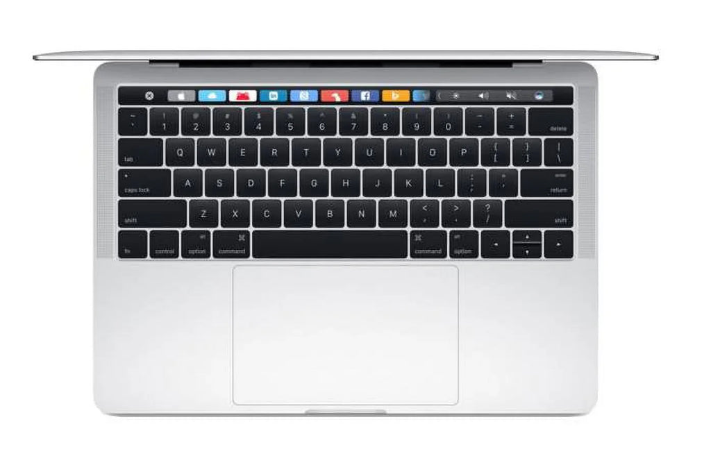 Apple A Grade Macbook Pro 15.4-inch (Retina DG, Sizeilver, Touch Bar) 3.1Ghz Quad Core i7 (Mid 2017) MPTV2LL/A-BTO 128GB SizeSizeD 16GB Memory 2880x1800 Display Mac OSize Sizeierra Power Adapter Included