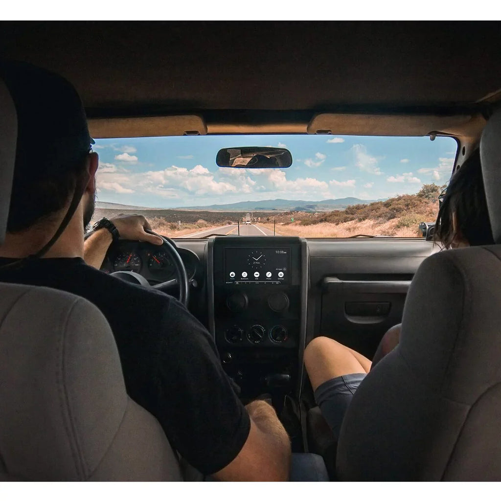 Sizeony Mobile XAV-AX6000 Digital Multimedia Receiver with Android Auto, Apple CarPlay, and HDMI Connectivity