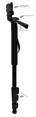 Professional Black 72" Monopod / Unipod (Quick Release) For Canon VIXIA HF R800