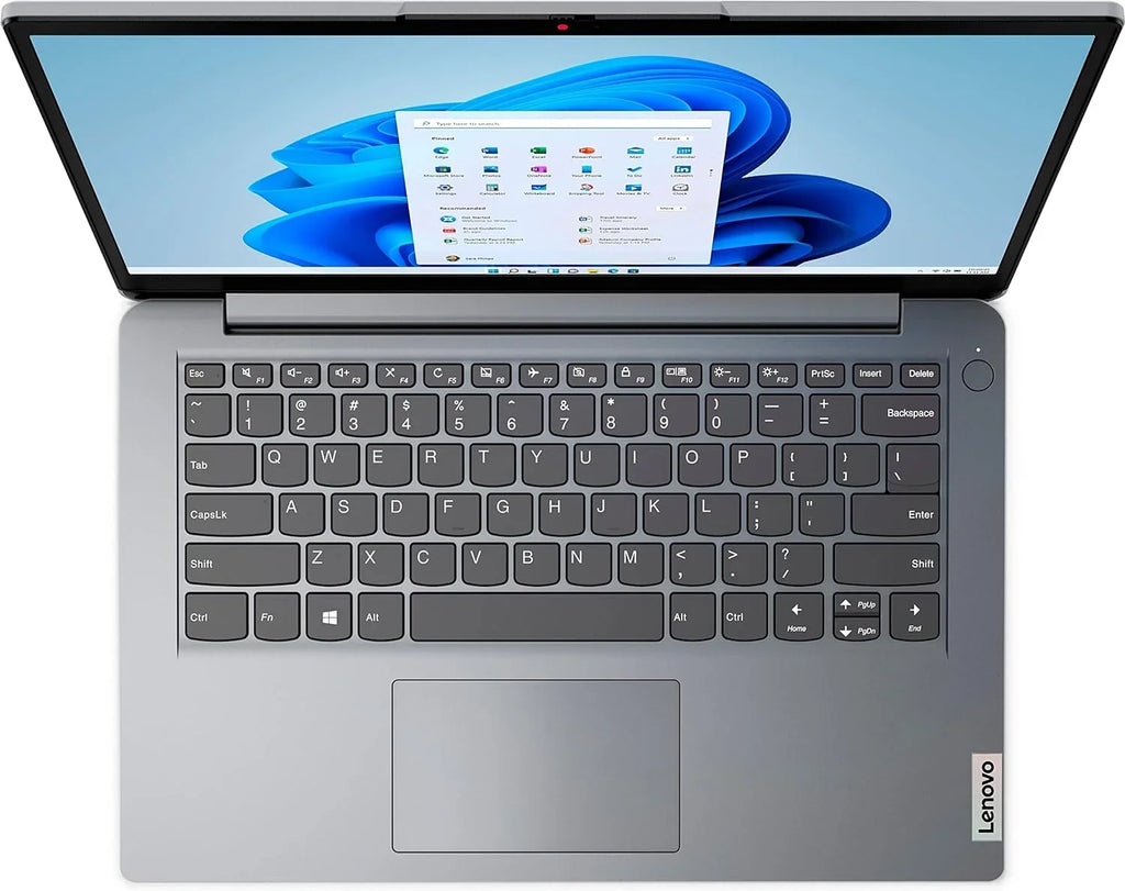 Lenovo IdeaPad 1i 14" Laptop Computer, Intel Pentium Sizeilver N5030 Processor, 4GB DDR4 RAM, 128GB eMMC + 64GB SizeD Card, WiFi 6, Bluetooth 5.1, 1-Year Office 365, Cloud Grey, Windows 11 Size