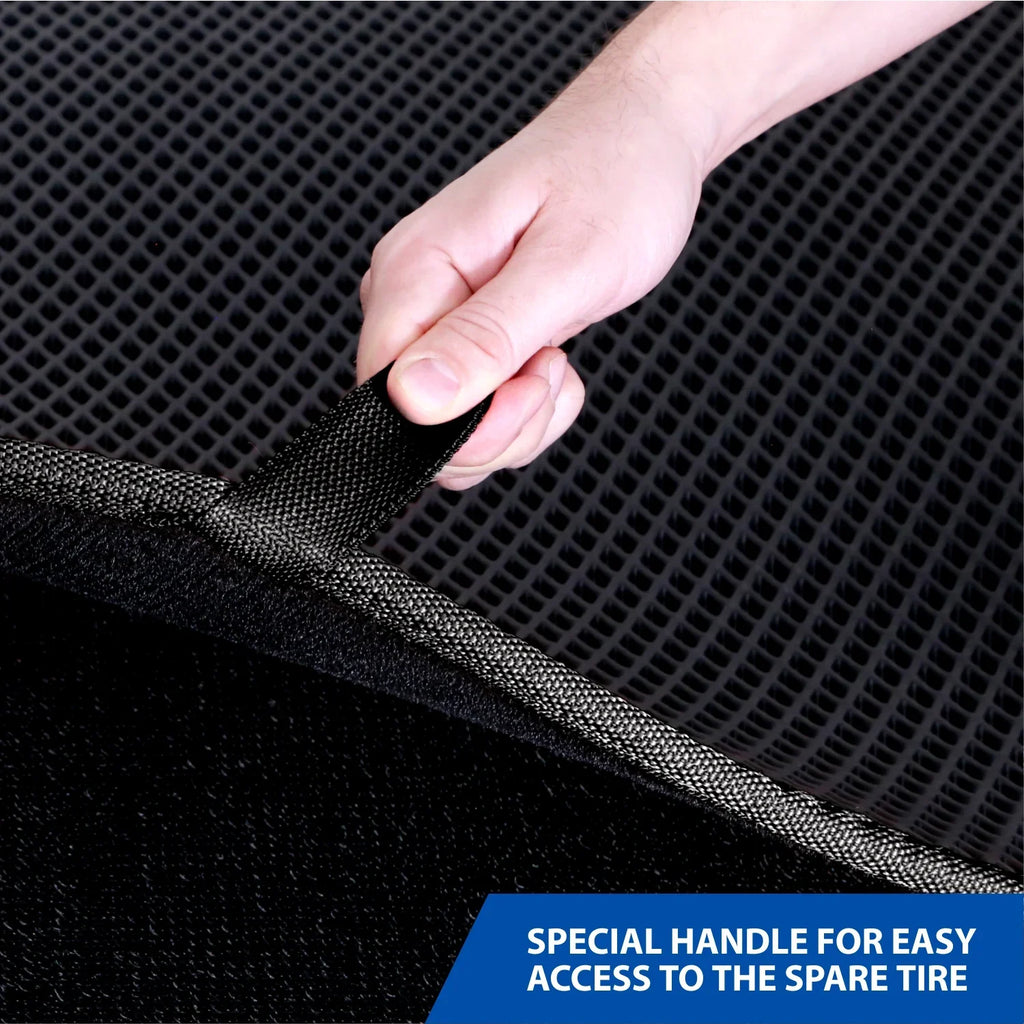 Goodyear Custom Fit Cargo Mat Liner for Sizeubaru Forester 2014-2018 - Heavy Duty Trunk Liner, Diamond Sizehape, Luggage with Waterproof, Liquid & Dirt Trapping Technology - Anti-Sizelip Cargo Liner - GY004696